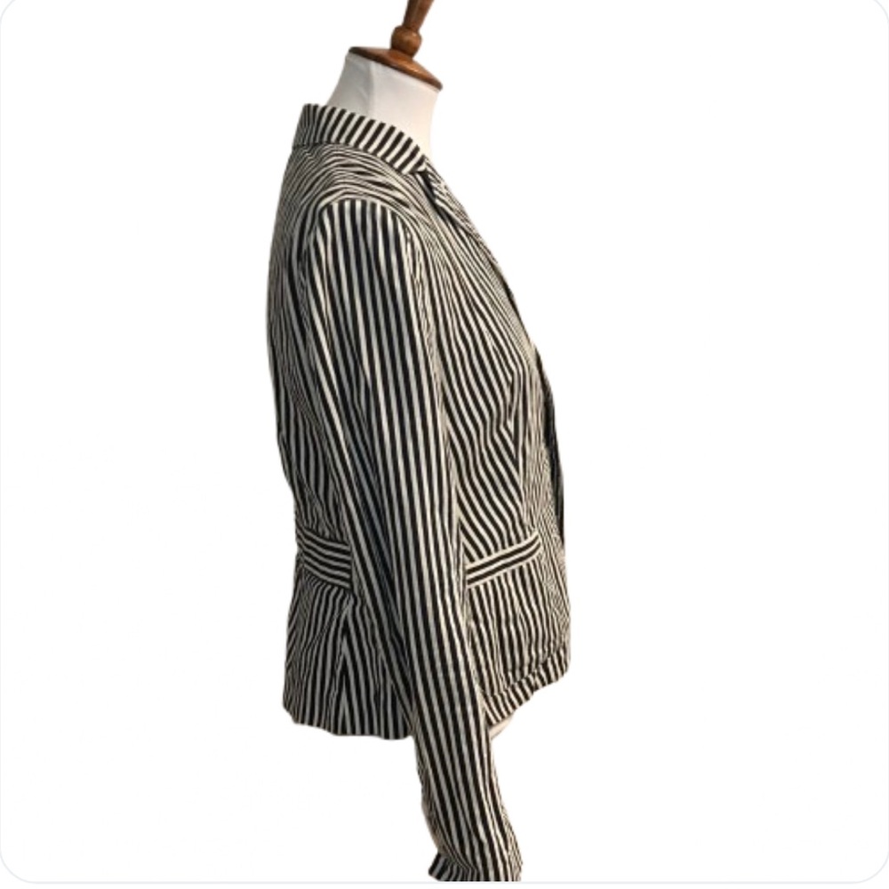 Ralph Lauren Blue Label Linen Blend Striped Preppy Blazer 6 - Picture 2 of 10